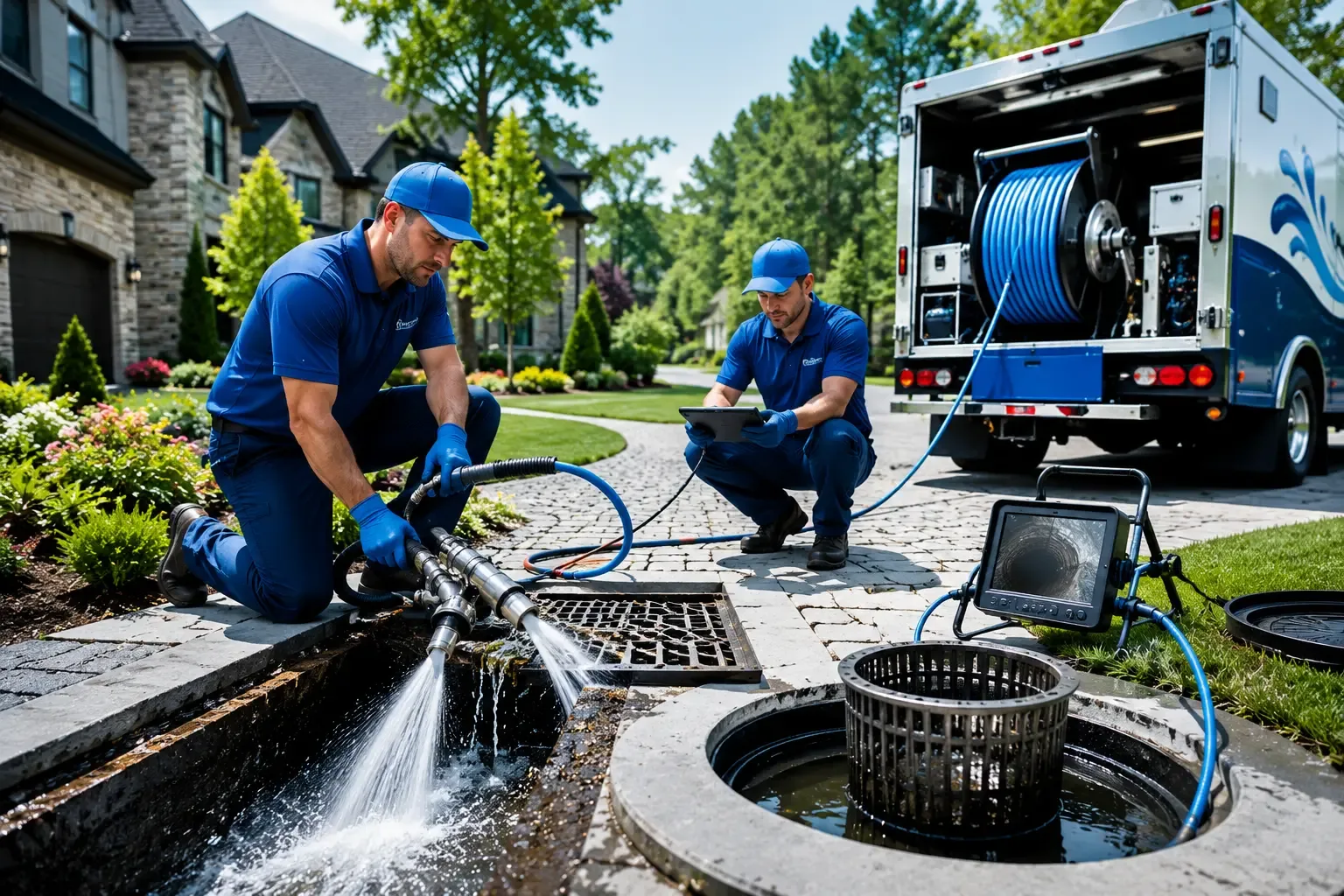 Local outdoor drain cleaning professionals in Stratton, OH