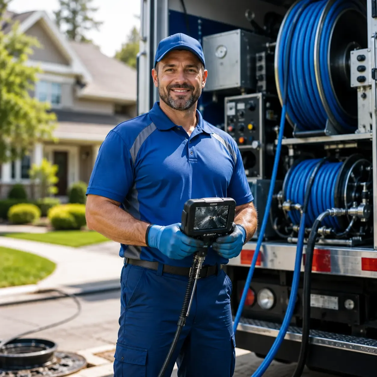 Local outdoor drain cleaning specialists in Stratton, OH
